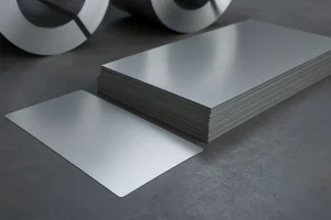  ورق سیلیکون استیل نورد سرد با سطح صاف و براق در محیط صنعتی
